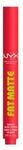 NYX Professional Makeup Fat Matte Smooth Lippenstift