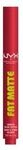 NYX Professional Makeup Fat Matte Smooth Lippenstift