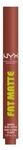 NYX Professional Makeup Fat Matte Smooth Lippenstift