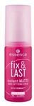 essence fix & LAST instant MATTE Fixing Spray