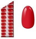Miss Sophie Press On Nails Lipstick Red Press On Nails Short Round Kunstn&auml;gel