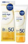 NIVEA SUN Breathable UV Gesicht Anti-Age Q10 LSF 50+ Sonnencreme