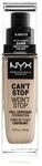 NYX Professional Makeup Can't Stop Won't Stop 24-Hour Foundation Fl&uuml;ssige Foundation