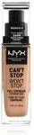 NYX Professional Makeup Can't Stop Won't Stop 24-Hour Foundation Fl&uuml;ssige Foundation