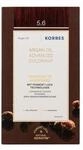 KORRES Argan&ouml;l Hochentwickelte Haarcoloration Red Light Brown / Hellbraun Rot 5.6