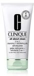 CLINIQUE All About Clean 2 in 1 Cleansing + Exfoliating Jelly Anti Pollution