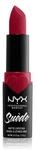 NYX Professional Makeup Su&eacute;de Matte Lippenstift