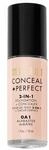 Milani Cosmetic Conceal + Perfect 2-In-1 Fondation + Concealer Fl&uuml;ssige Foundation