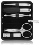 Zwilling Manik&uuml;re Set 5tlg. mit Kompakt-Nagelknipser Leder, in Schwarz...