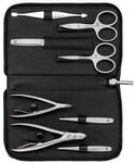 Zwilling Premium Manik&uuml;re Set 8 tlg. Echtleder, schwarz Manik&uuml;re-Set