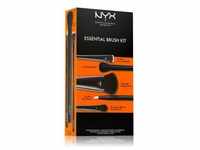 NYX Professional Makeup Essential Brush Kit Makeup-Set mit fünf Pinseln für