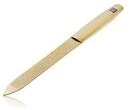 Zwilling Premium Saphir-Nagelfeile 130mm gold matt Nagelfeile
