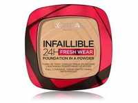 L'Oréal Paris Infaillible 24H Fresh Wear Kompakt Foundation 9 g Nr. 200 - Golden