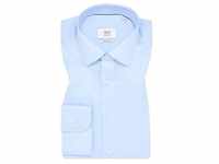 COMFORT FIT Luxury Shirt in hellblau unifarben, hellblau, 40