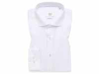 SUPER SLIM Luxury Shirt in weiß unifarben, weiß, 38