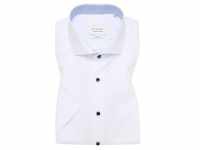SLIM FIT Original Shirt in weiß unifarben, weiß, 38
