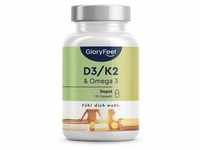 gloryfeel Vitamin D3 + K2 & Omega 3 - 5.000 I.E.