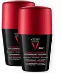 Vichy Homme Deo Roll-on Antitranspirant 96h Dp 2X50 ml