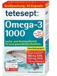 tetesept Omega 3 Lachs&ouml;l 1000 80 St