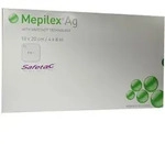Mepilex Ag Schaumverband 10x20 cm steril 5 St
