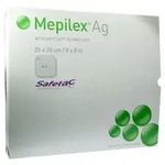 Mepilex Ag Schaumverband 20x20 cm steril 5 St