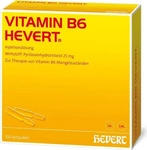 PZN-DE 19831643, Hevert-Arzneimittel Vitamin B6 Hevert 25 Mg Injektionsl&ouml;sung Amp.
