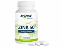 APOrtha® Zink 50 - Zinkgluconat - vegane Tabletten 190 St