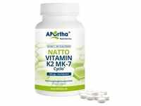 APOrtha® Natto Vitamin K2 MK-7 Cyclo® 200 μg - vegane Tabletten - Menaquinon...