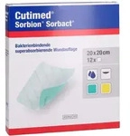 Cutimed Sorbion Sorbact Wundauflage 20x2 12 St