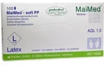 MaiMed soft PF Latex Handschuhe puderfrei - L 100 St