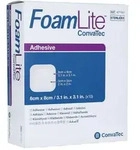 FOAM LITE Convatec adh&auml;siv PU-Schaumverband 8x8 cm 10 St