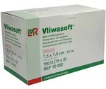 Lohmann Rauscher Vliwasoft Vliesstoffkompresse 4 - fach steril 75 x 2 St&uuml;ck -...