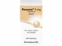 PZN-DE 00368272, DERMAPHARM Deacura 5 mg Tabletten 100 St, Grundpreis: &euro;...