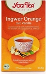 PZN-DE 09688044, YOGI TEA, Ingwer Orange mit Vanille, Bio Kr&auml;utertee 17X1,8 g,