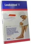 Leukomed transparent plus sterile Pflaster 5 St