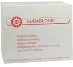 NOBA Rudablock&reg; Dialysepflaster 2,5 cm x 8,5 cm wei&szlig; 100 St&uuml;ck 100 St