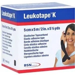 Leukotape K 5 cm schwarz 1 St