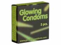 «Glowing Condoms» Leuchtkondome aus Dänemark (3 Kondome)