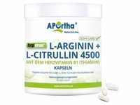 APOrtha® Argiviron® L-Arginin + L-Citrullin 4500 + Vitamin B1 - vegane...