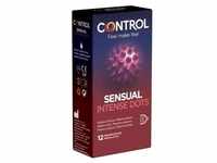 «SENSUAL Intense Dots» Kondome mit Spikes (Stacheln) (12 Kondome)