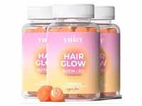 yuicy® Biotin Gummies 10mg Hair Glow Haarvitamine Für Haarwachstum 180 St