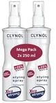 Clynol Styling Spray Xtra strong 2x250ml - XXL