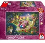 Schmidt Spiele Puzzle - Thomas Kinkade: Disney - Alice in Wonderland, Mad Hatter&rsquo;s