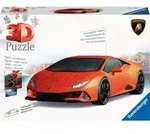 Ravensburger 3D Puzzle - Lamborghini Hurac&aacute;n EVO - Arancio, 156 Teile