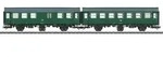 M&auml;rklin 43196 H0 Personenwagen-Paar aus Umbauwagen B3yge 2. Klasse und BD3yg 2.