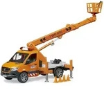 BRUDER&reg; 02679 MB Sprinter Arbeitsb&uuml;hne mit Light + Sound Modul