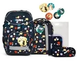 ergobag PACK Schulrucksack-Set B&auml;rnsteinh&ouml;hle, 6-teilig