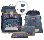 Step by Step CLOUD Schulranzen-Set "Helicopter Sam", 5-teilig