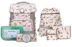 School-Mood Schulranzen-Set Champion Leopard (Nordic Collection), 7-teilig
