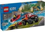 LEGO&reg; City 60412 Feuerwehrgel&auml;ndewagen mit Rettungsboot